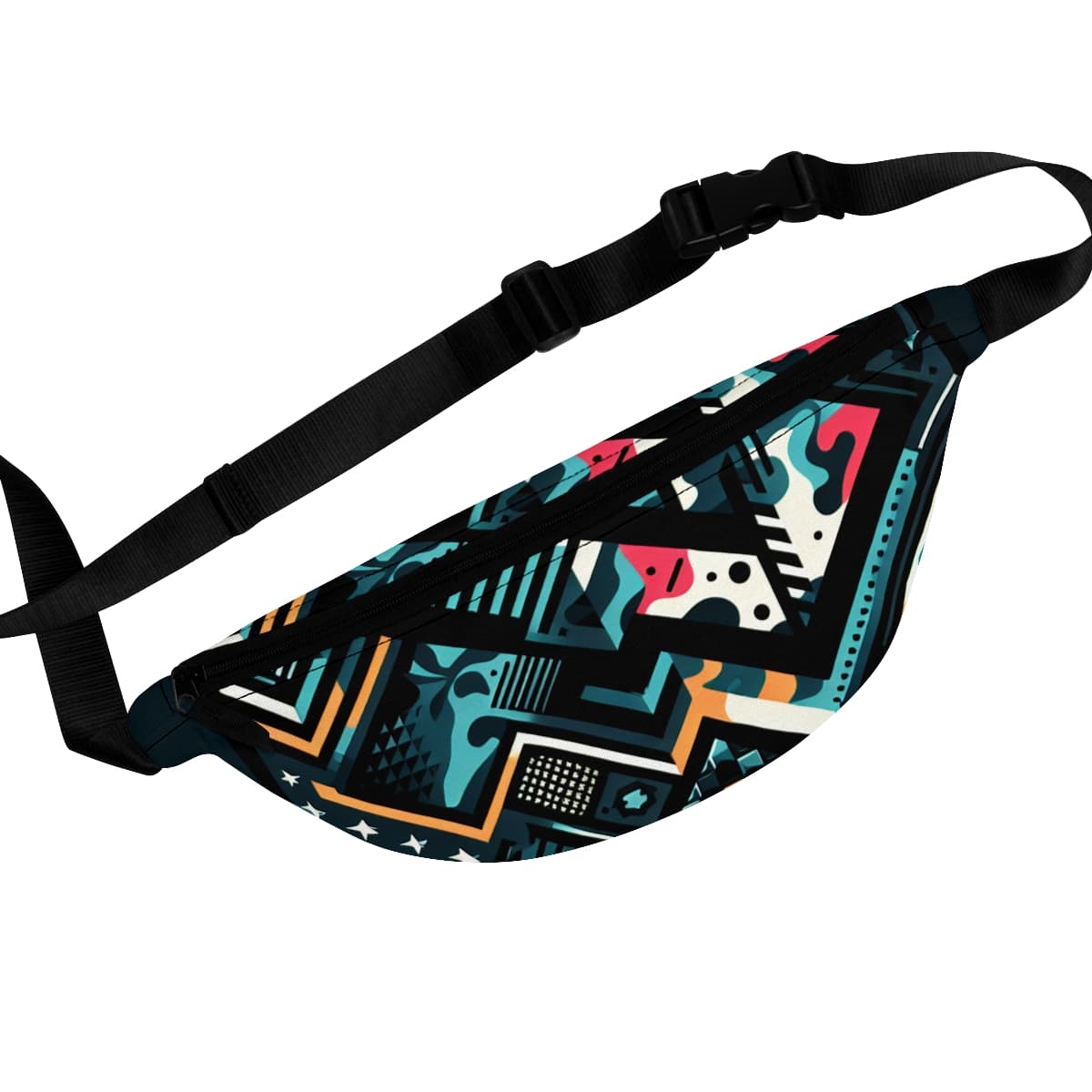Abstract Patterned Fanny Pack