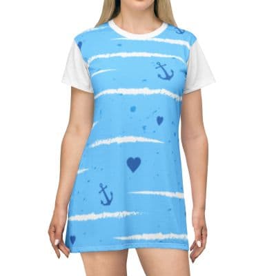 Sailor's T-Shirt Dress