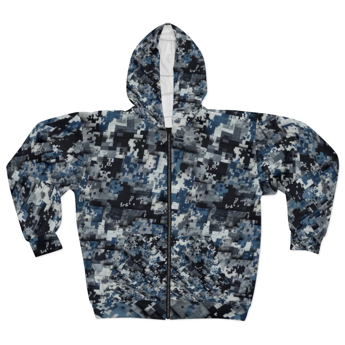 Digital Camo Zip Hoodie