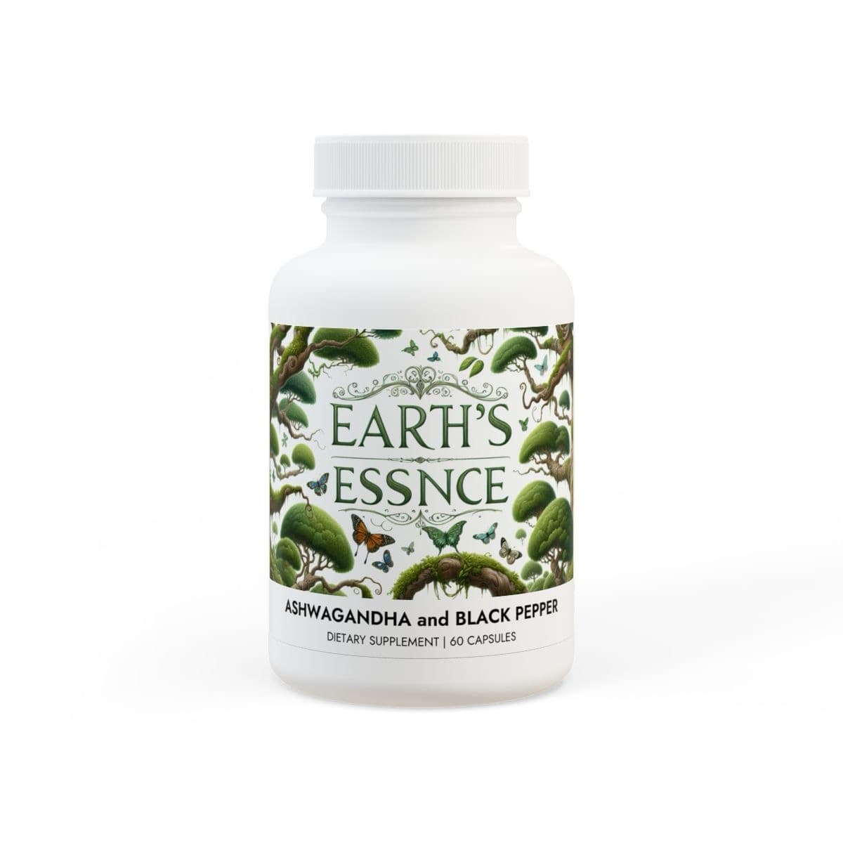 Ashwagandha and Black Pepper Supplement