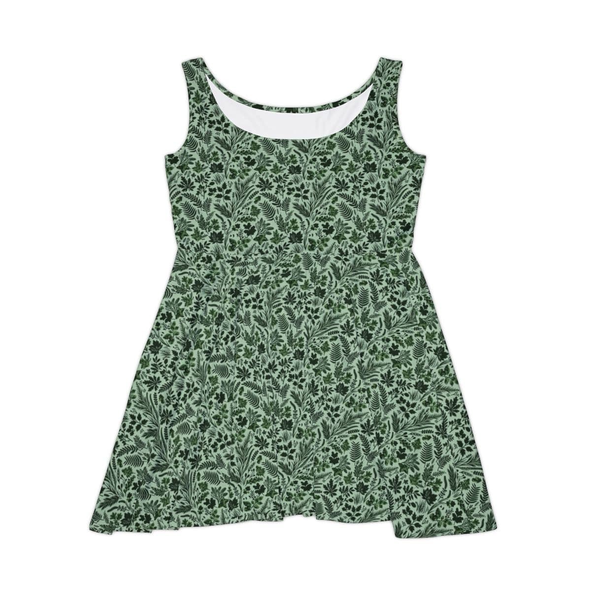 Garden Themed Polyester Dress